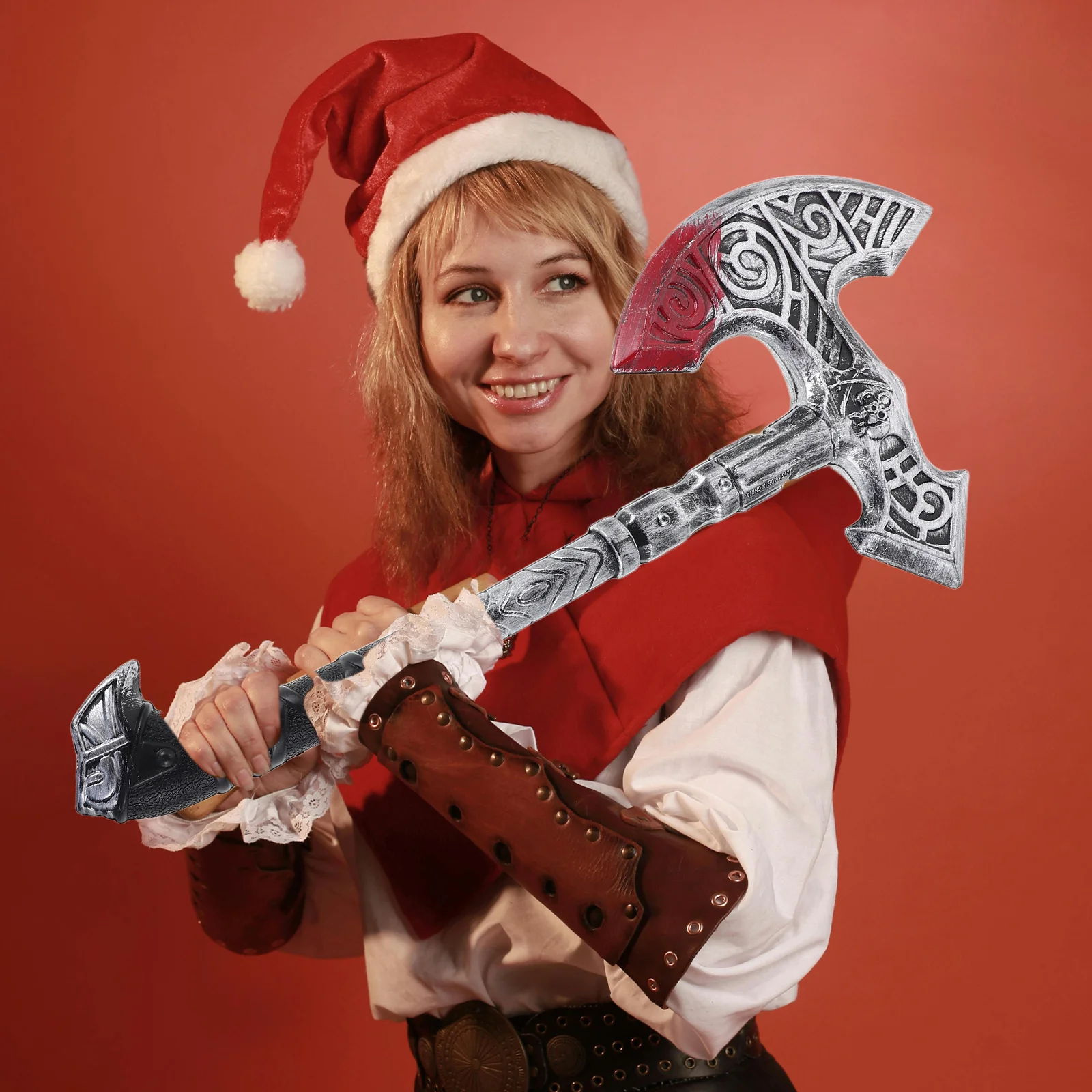 

Fake Axes Realistic Viking Axe Prop Halloween Costume Medieval Cosplay Party Stage Performance Props Fake Axes