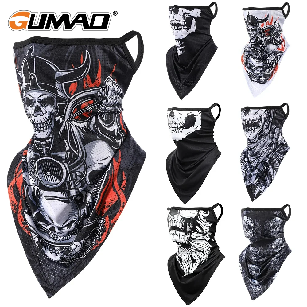 Summer Sports Bandana Breathable Face Mask Cover Outdoor Cycling Hiking Scarf Cycling Running Fishing Hunting Neck Gaiter Men