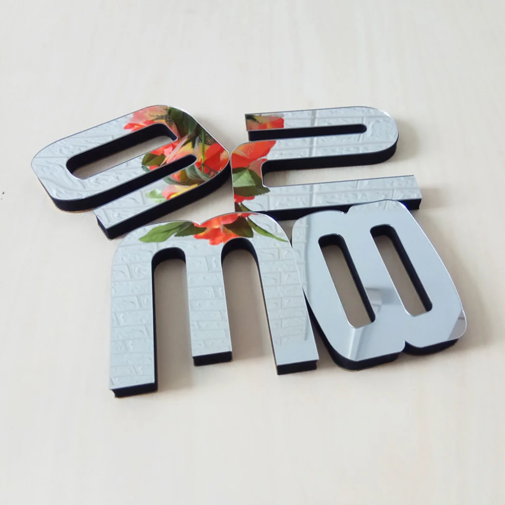 

Big Size DIY Frameless Large Black Digital Quartz Wall Clock Self-Adhesive Office Bedroom Decor Ultra Clear Number