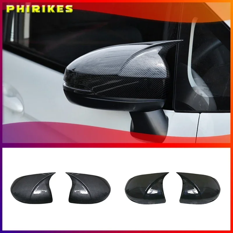 

Side Rearview Mirror Cap Wing Mirror Cover Fit For Honda Fit Jazz GK5 2014-2020 Car Accessories