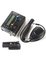 5W usDX SDR QRP Transceiver QCX-SSB to SSB 3-Band All Mode High Frequency Transceiver with Handheld Microphone