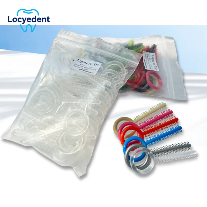 

5 пакетов, стоматологические эластичные лигатуры, ортодонтические брекеты, галстуки для ключей, лигатура для связывания кронштейна, красочное кольцо, материал для стоматологии