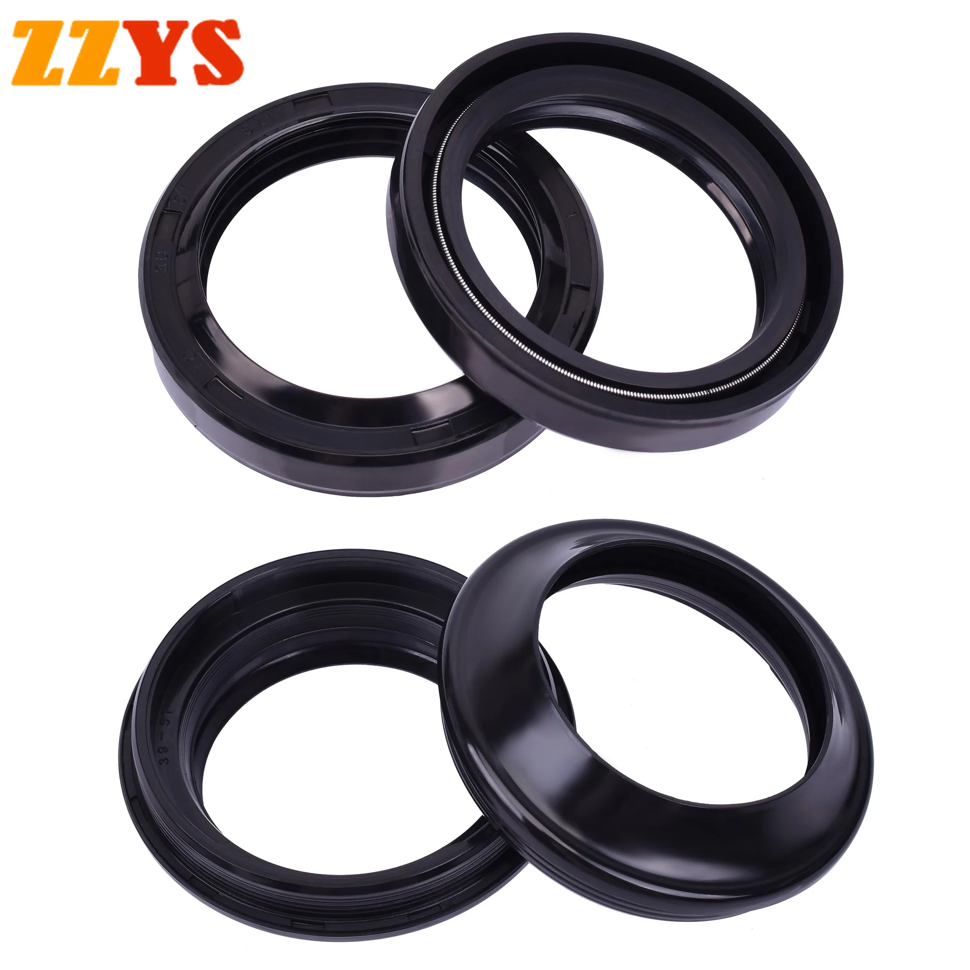 39x51x8 Front Fork Oil Seal 39 51 Dust Cover For MONTESA COTA 4RT 260 RACE REPLICA 2015-2016 4 RIDE 260 COTA 300 RR 92049-1343