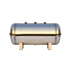 JD 5L 304 Air Stainless Steel Storage Tank High Quality Air Pressure Horizontal Tank