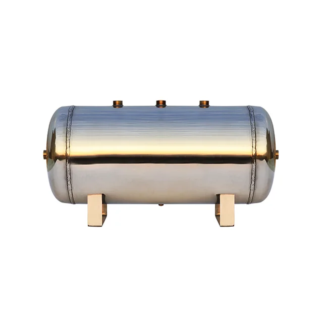 Factory Direct Sale 30L Air Compressor Tank 304 Stainless Steel Receiver Air Tank