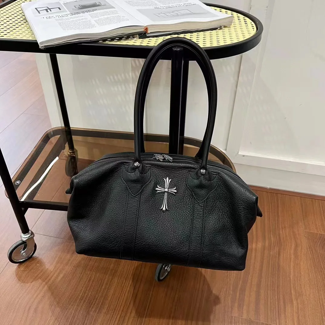 

New Cro style women's bag with high-end feel, large capacity commuting tote bag, trendy fashion, spicy girl cross handbag