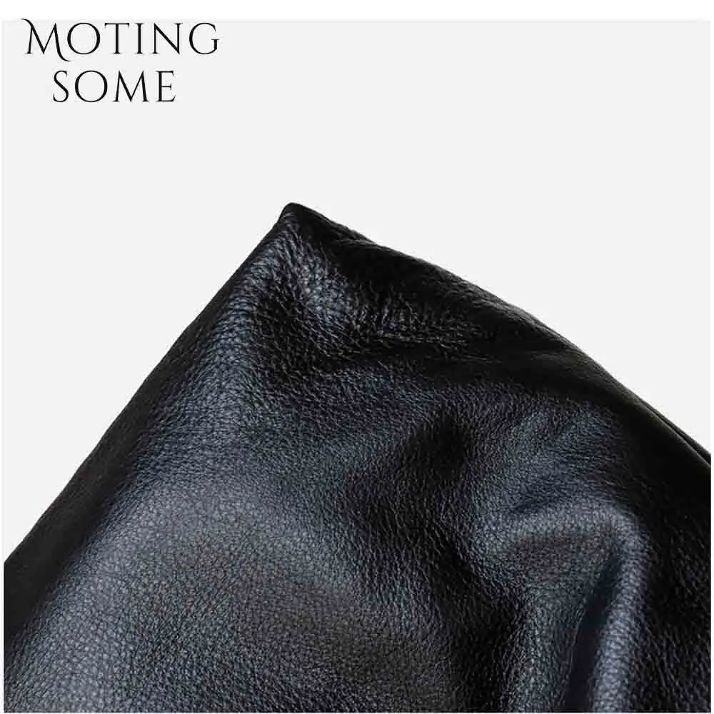 Motingsome Minimalismo Tote in pelle oversize Borsa da donna Borsa a tracolla portatile sotto le ascelle Borsa da donna in pelle bovina di lusso