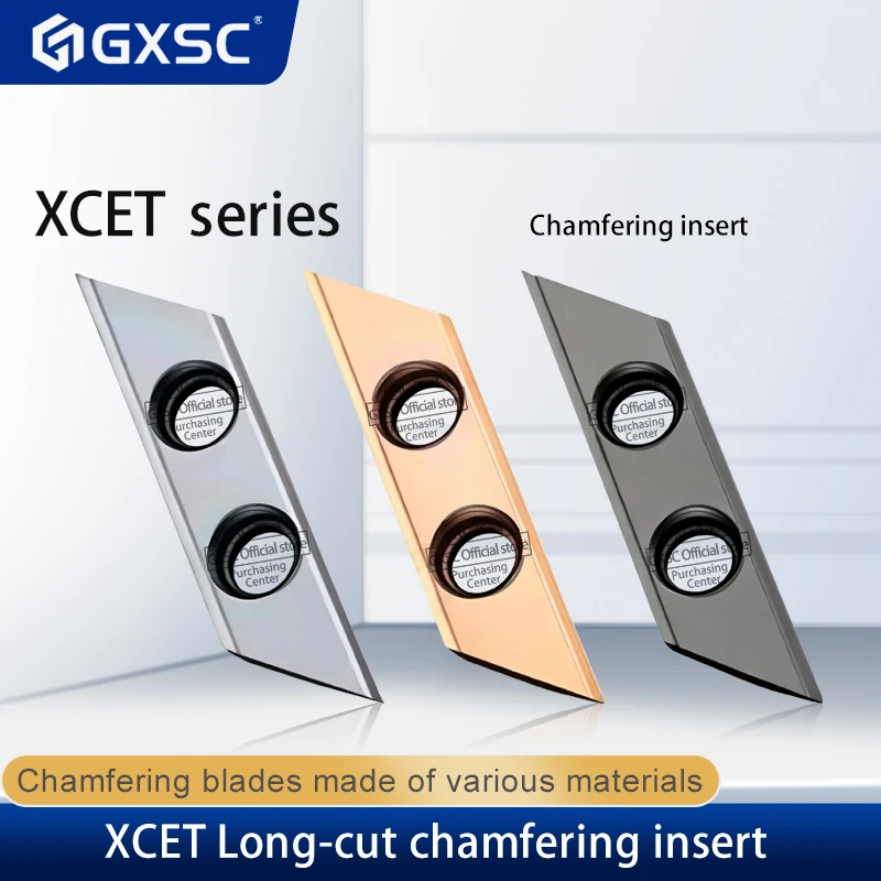 

XCET3004-WX XCET3008-WX Numerical Control Lathe Cutting Tool Long Edged Outer Circle Chamfering Blade XCET Series Insert Cutter