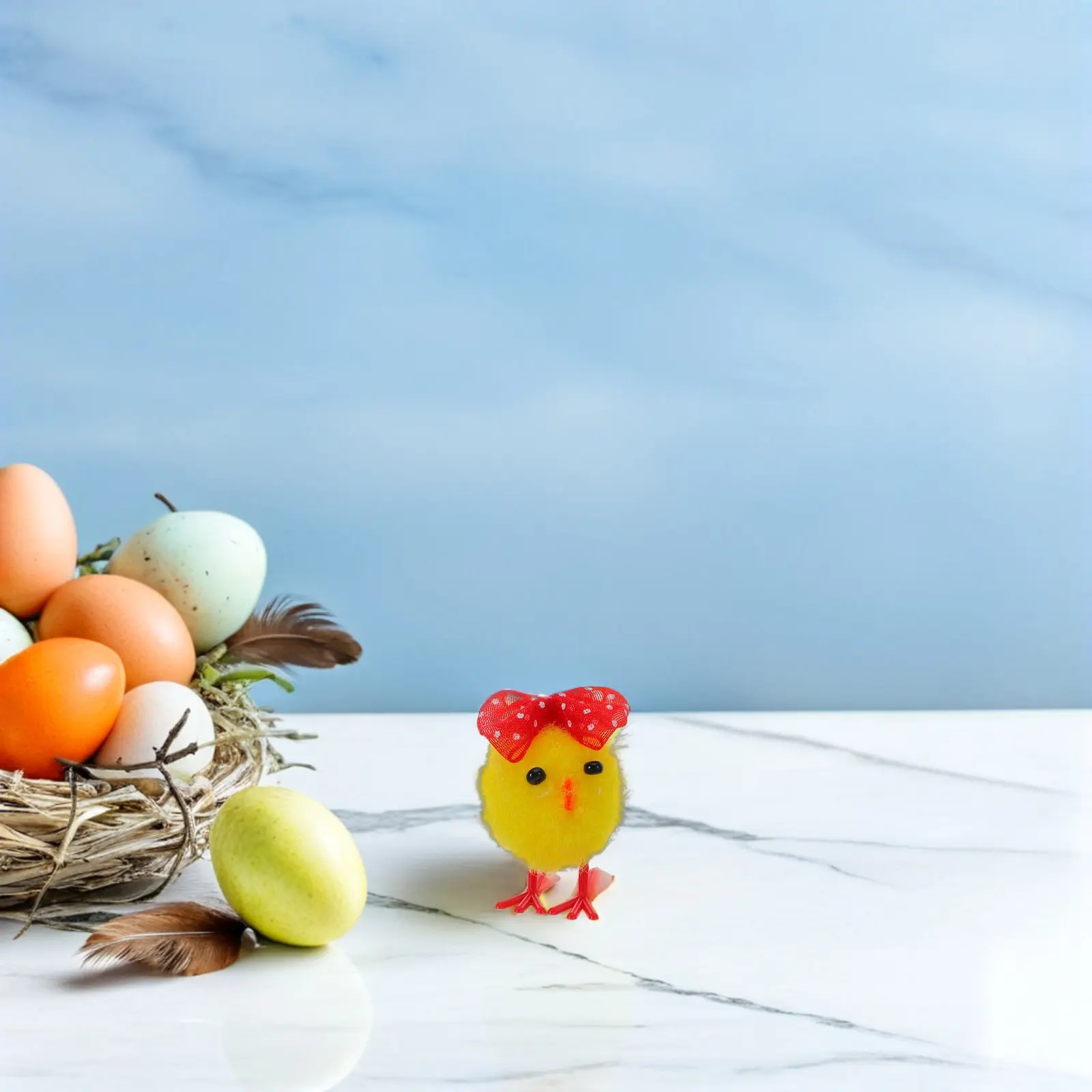 

24 шт. миниатюрных фигурок цыплят, реалистичные куриные фигурки, украшения для пасхальной вечеринки, декор для весеннего стола, товары для рукоделия, мини-цыплята