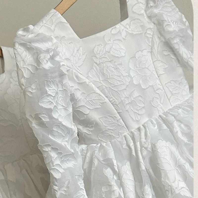 Baby Girl Princess Lace Tutu Dress Infant Toddler Child Long Sleeve Bow Vestido Xmas Wedding Birthday Party Baby Clothes 1-12Y - view 5