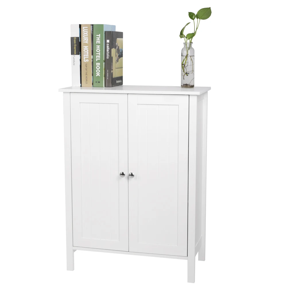 

Double Doors Bathroom Cabinet White