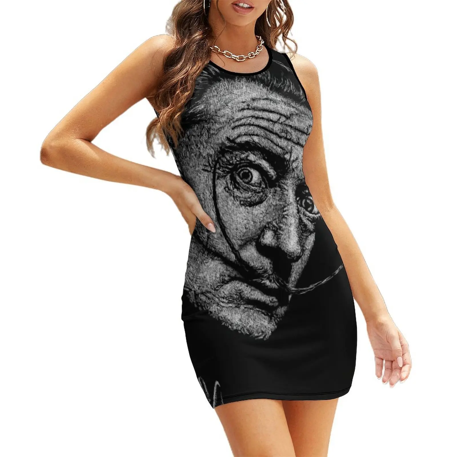 

DALI Sleeveless Sundress elegant women's sets summer dress daily Dresses for wedding party birthday dress for women