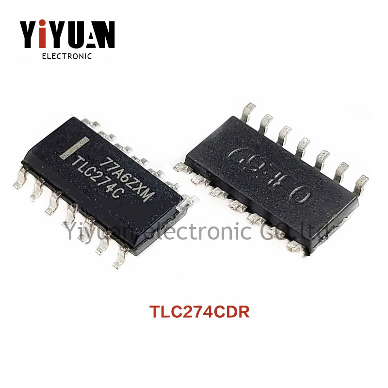 

10PCS NEW TLC274CDR TLC274C TLC274 SOP-14 Operational Amplifier