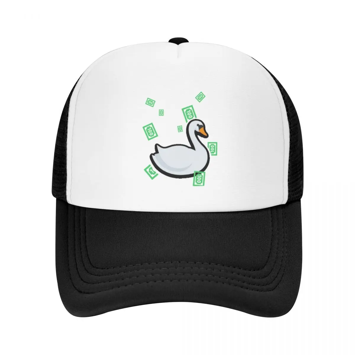 

Swan Money Super Auto Pets Baseball Cap Christmas Hat men's big size hat Luxury Brand custom caps Elegant Women's Hats Men's