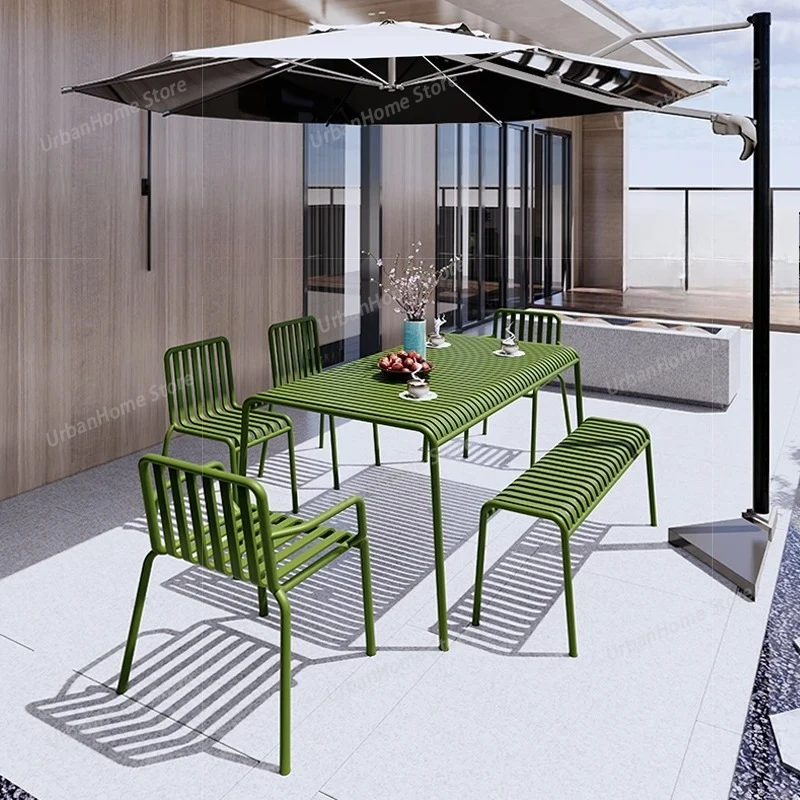 

Modern Homestay Material Patio Set Designer Outdoor Part Garden Sets Lounge Gazebo Metal Meble Ogrodowe Garden Furniture Outdoor