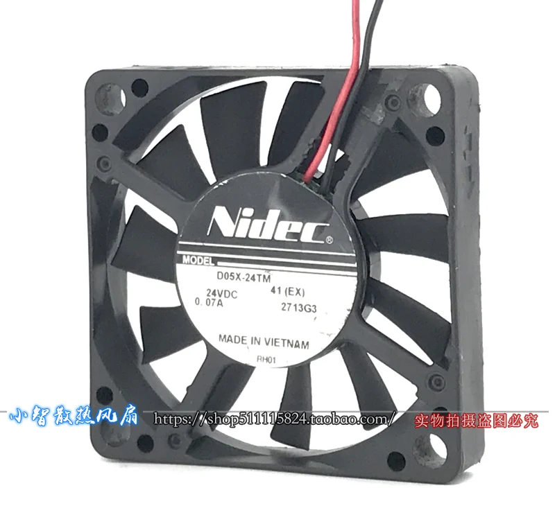 ORIGINAL D05X-24TM 24V 5010 50*50*10mm KIPAS PENDINGIN RADIATOR BARU