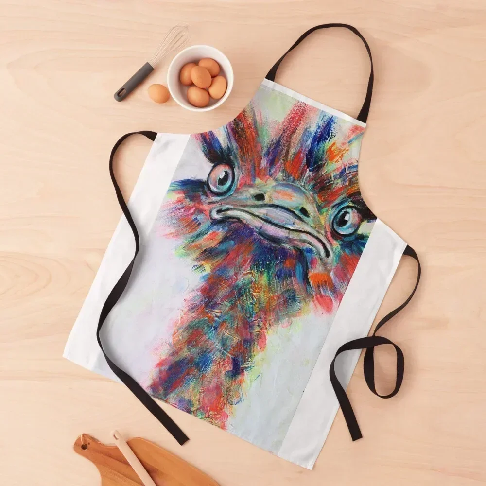 

Emu Apron Beauty Dress Kitchen For Man barber uniform Apron