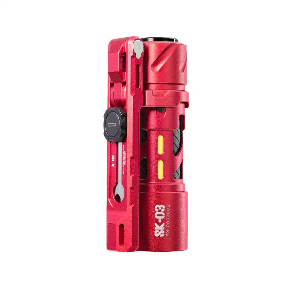 Imagem -05 - Loop Sk03 Ultra Compacto 360 ° Lanterna Edc Iluminadora