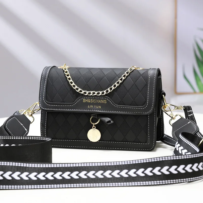 

Women's Versatile Best-Selling Shoulder/Handbag - Stylish Quilted Color-Block Minimalist Chic Mini Crossbody Bag