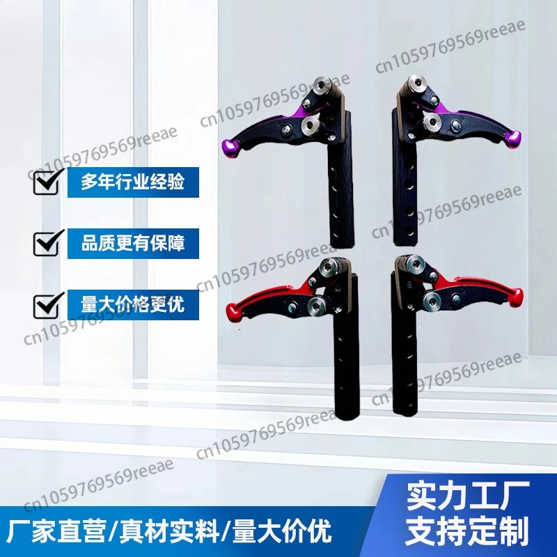 Heavy Duty Wheelchair Tires Off-Road Wheelchair Tires Wheelchair Accessories Factory Direct Semi-Aluminum Scissor Brake