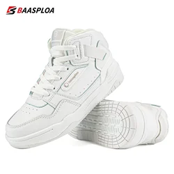 Baasploa scarpe invernali da donna in cotone scarpe da passeggio in pelle per donna Sneakers Casual calde in peluche antiscivolo spedizione gratuita