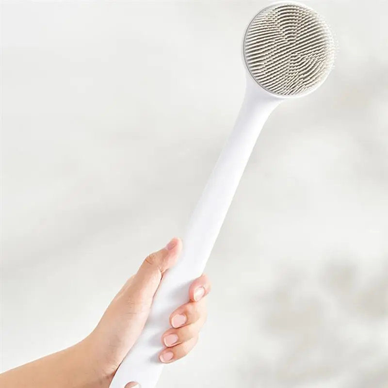 

1pc Massage Brush Adults Bathing Brush Practical Exquisite Back Brush Adults Bathing Cleaning Back Exfoliator Brush Home Back