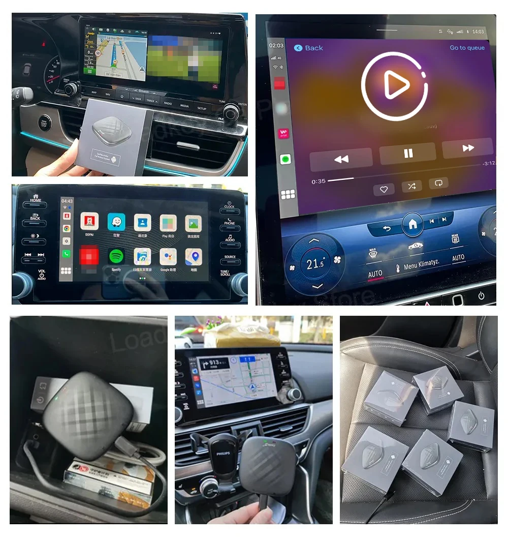 Carlinkit Plus QCM 6125 64G Android 13 CarPlay Ai Android Tv Box Wireless CarPlay Android Auto For Netflix YouTube Spotify IPTV