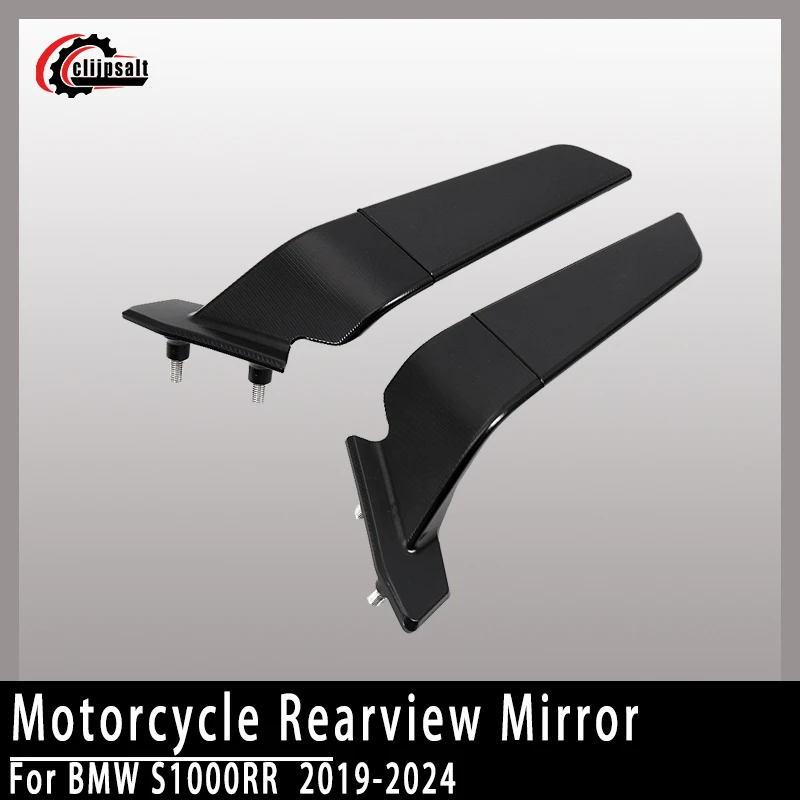 

Motorcycle Rearview Rear For BMW S1000RR S1000 RR 2019-2024 Stealth Sport Winglet Mirror Kits Adjustable Stealth Mirrors