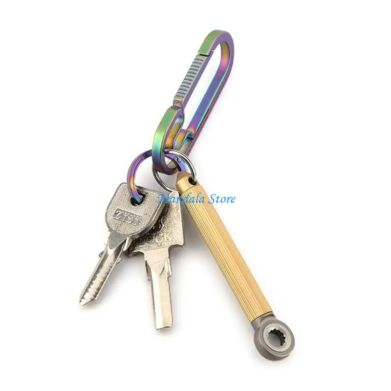 U2JC Ratcheting Screwdriver Pocket Wrenches Window Breaking Brass