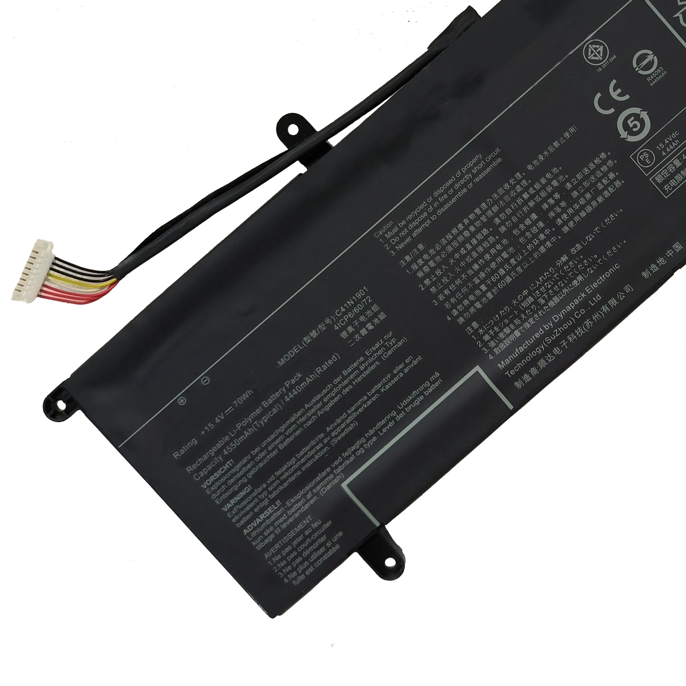CP Laptop Battery 0B200-03520100 0B200-03520000 C41N1901 70Wh For ZenBook Duo UX481FA UX481FL UX481F UX481FLY UX4000F UX4000FL