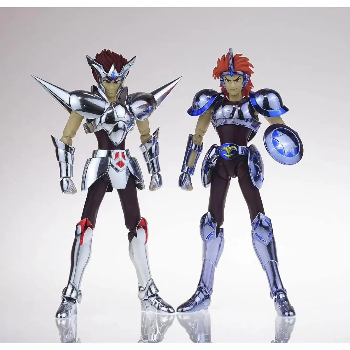 In Stock CS Model Model Saint Seiya Myth Cloth EX Auriga Capella / Kapera Centaurus Babel Action Figure Knights of Zodiac Silver