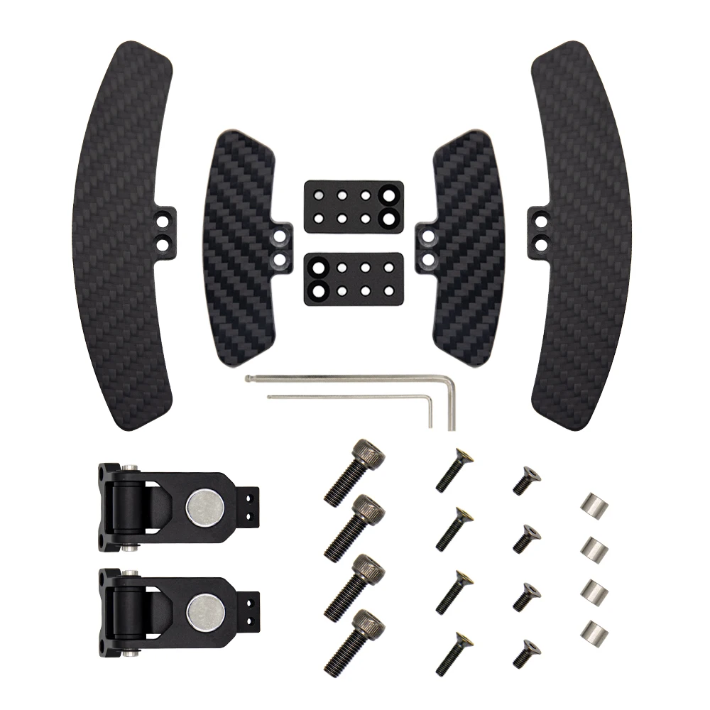 In Voorraad Simube Clubsport Magnetische Paddle Module Voor Fanatec Koolstofvezel En Aluminiumlegering