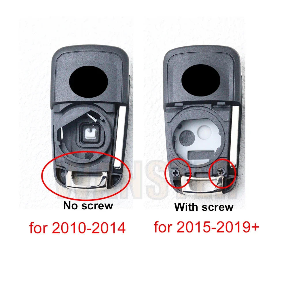 for Buick Excelle for Chevrolet Cavalier Sail 2015 2016 2017 2018 2019 2020 Car Key Fob Case Shell Housing