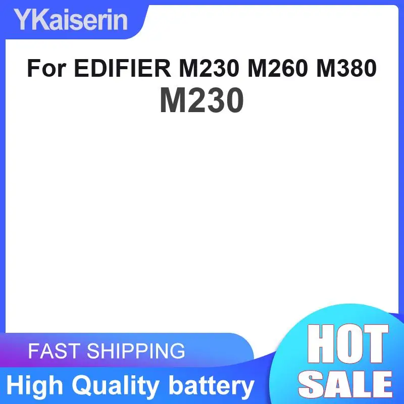 For Edifier M230 M260 M380 Bluetooth Speaker Battery Fast Shipping Safe And Reliable 2600mAh