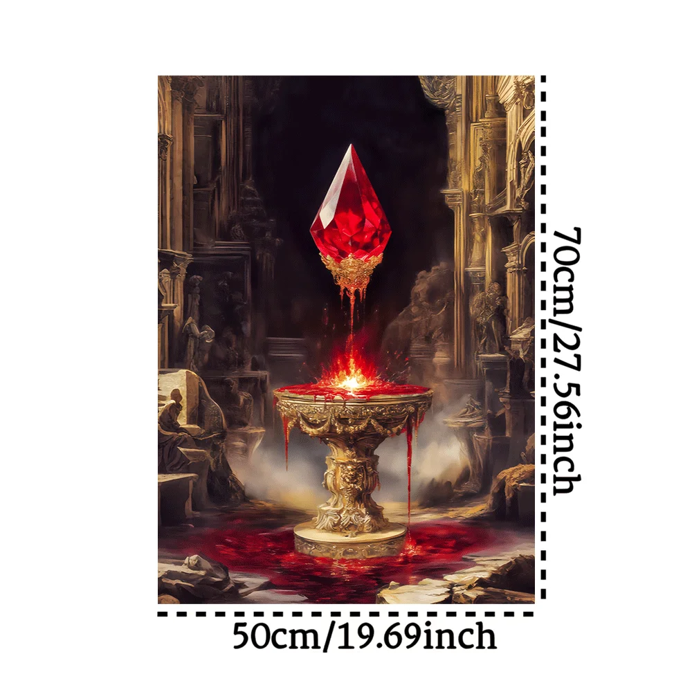 Cristal, quebra-cabeça de sangue 1000 pçs grande quebra-cabeça brinquedo adulto jogo presente família jogo interativo quebra-cabeça diy decoração para casa cérebro challe