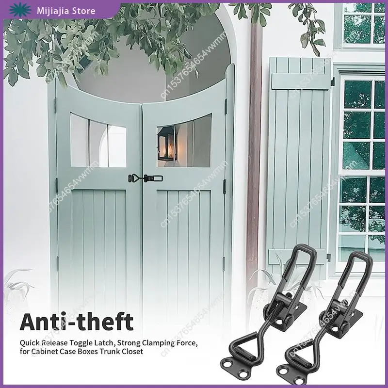 6 упаковок тумблерной защелки, 100 кг, удерживающая способность 4001, зажимы-защелки, регулируемые быстроразъемные зажимы, ПРОДАЖА