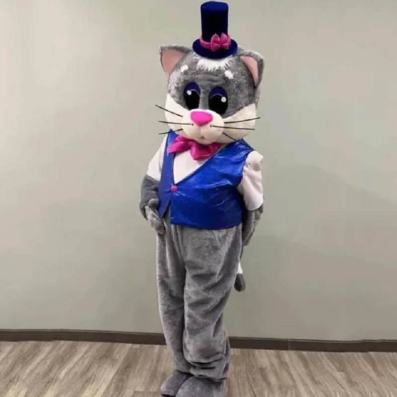 Mascote Cosplay Traje para Adulto, Bonito Vestuário de Boneca Urso, Anime Cartoon Coelhos Mouse Disfarce Roupas, Palco Halloween e Natal