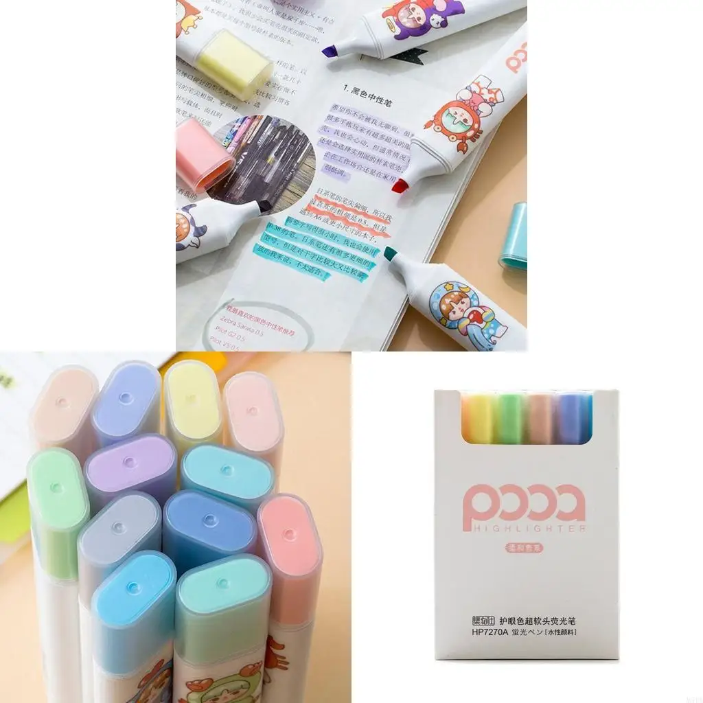 

M5TB 6 Colors Студенты Highlighter