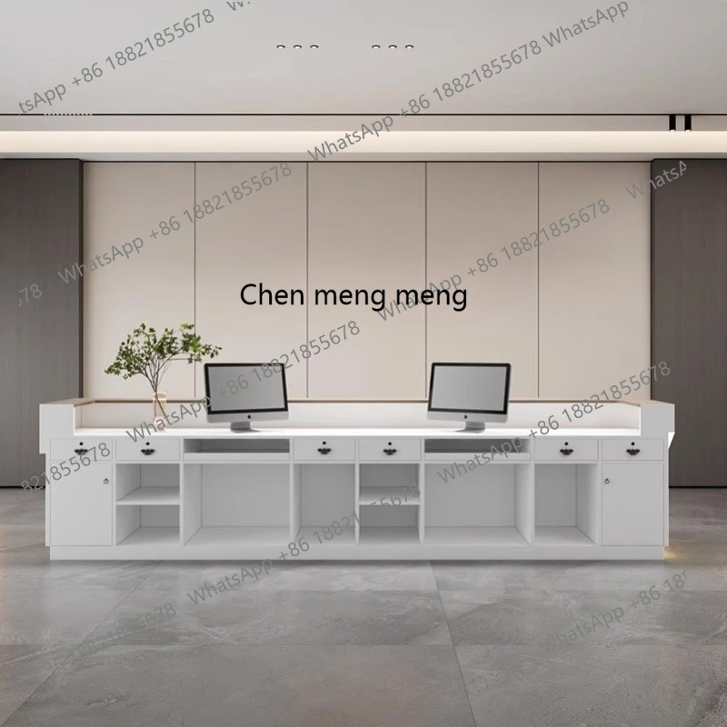 X ماكينة تسجيل المدفوعات النقدية البسيطة، فندق شركة بار الطلاء في صالون التجميل، مكتب الاستقبال لمركز التدريب