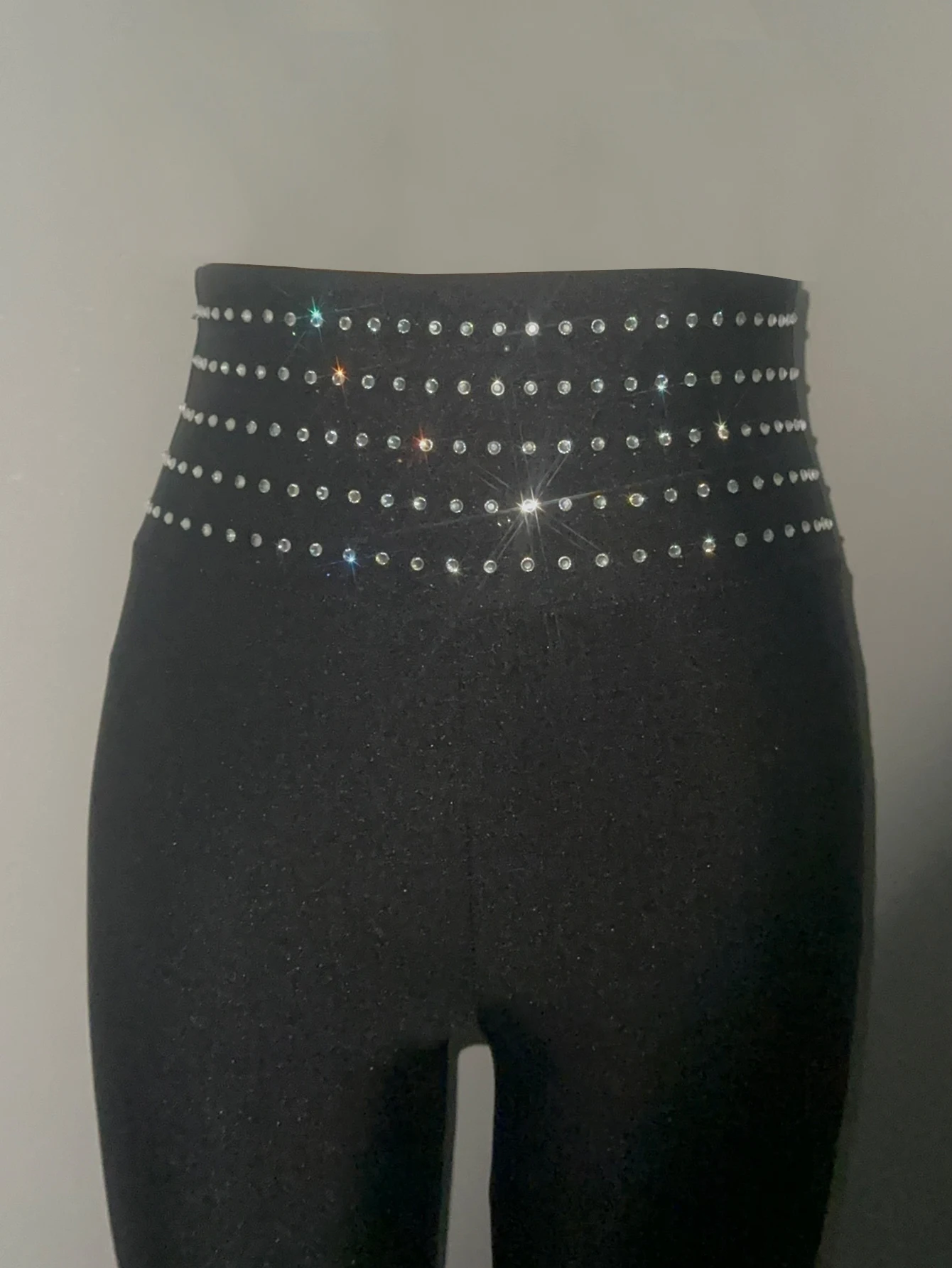 유럽과 미국 스타일의 하이 웨이스트 A-다이아몬드 핫 다이아몬드 레깅스, 고탄성 샤이니 다이아몬드 광택 타이트 팬츠