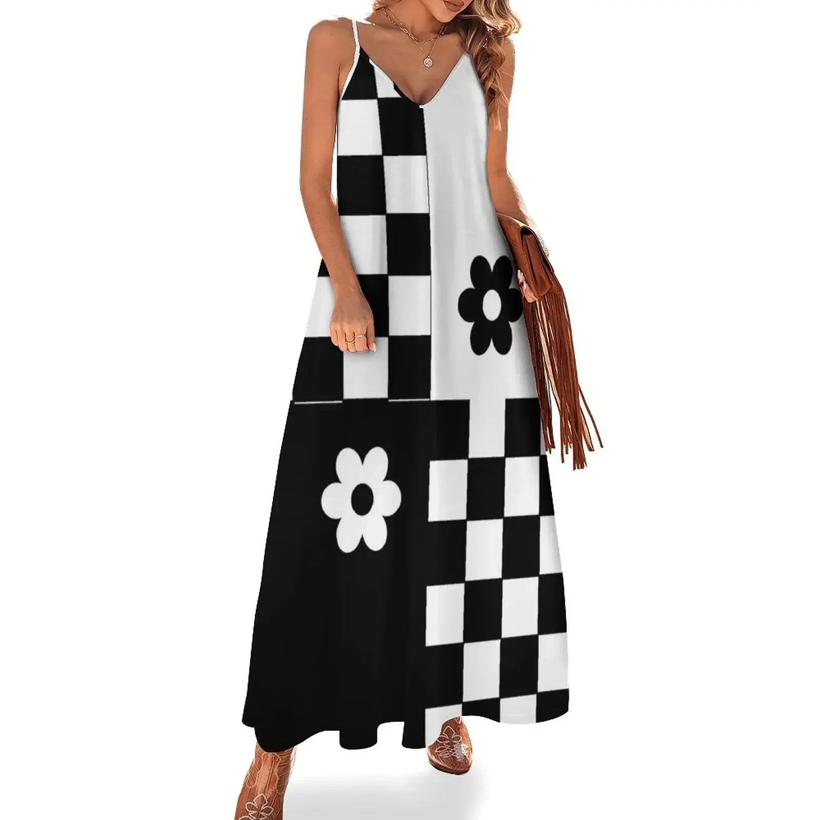 

Ska Party Sleeveless Dress clothes for woman womens dress Dress