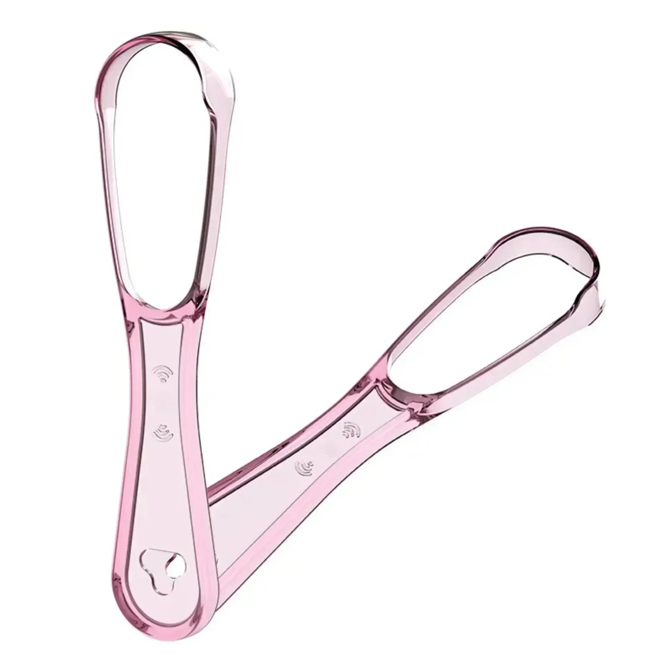Raspador de lengua para adultos, herramienta de limpieza de lengua reutilizable, raspador de boca de plástico de grado alimenticio, lavable,