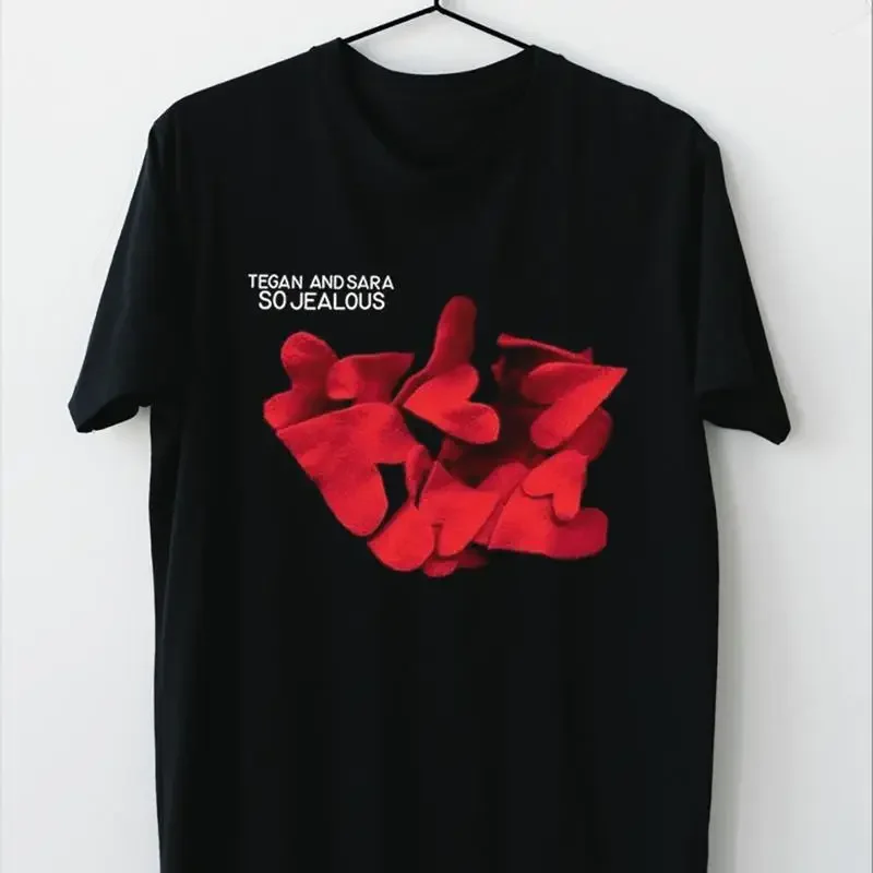 NEW Tegan Sara So Jealous Album Black T Shirt OM600