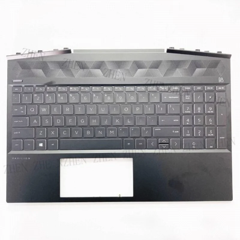 

Y FOR HP Pavilion 15-DK 15T-DK TPN-C141 Palmrest Backlit Keyboard Silver L57595-001