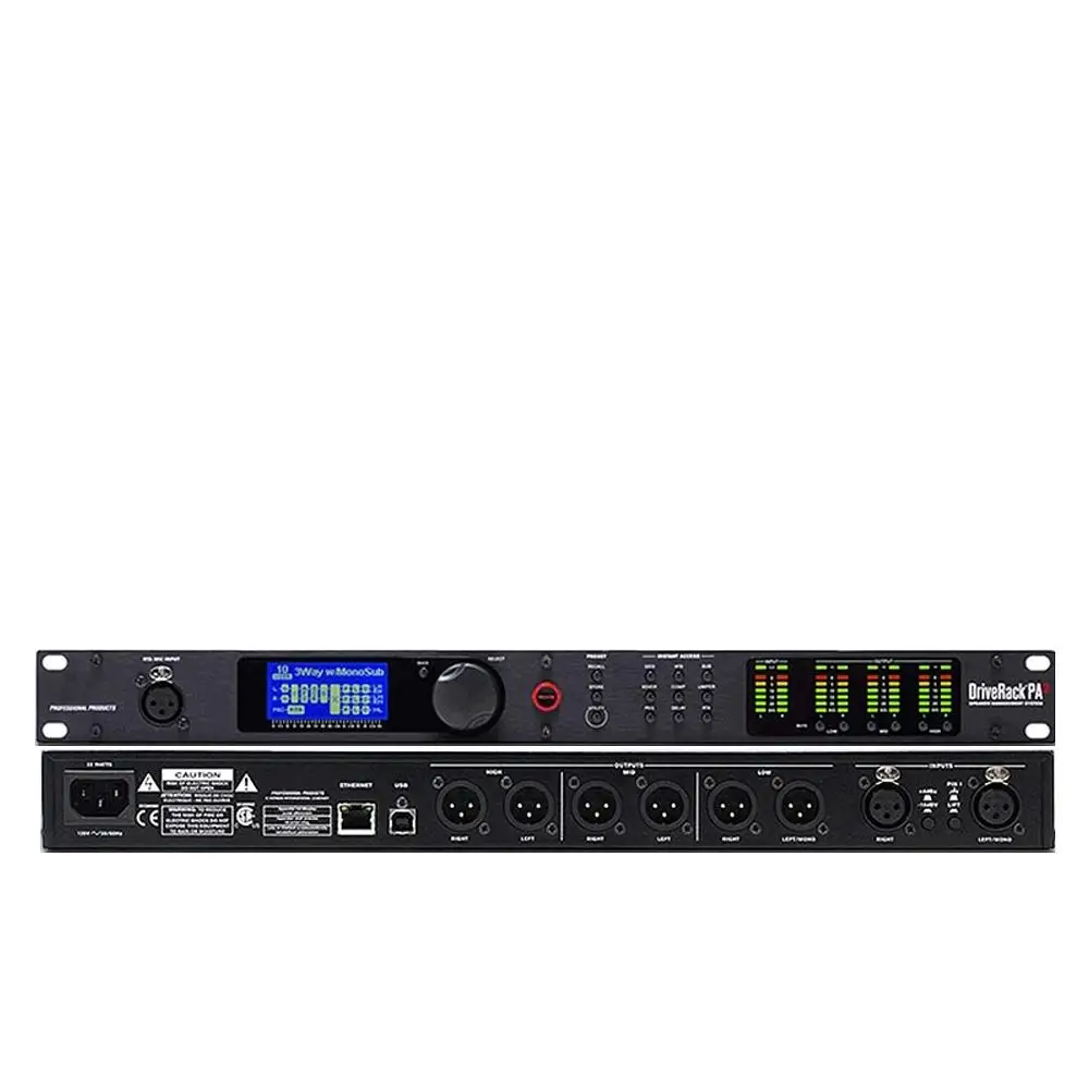 PA2/VENU360 2 Input 6 Output Stage Audio Processor Original Software Pro Audio Driver Rack Professional Speaker Audio Processor