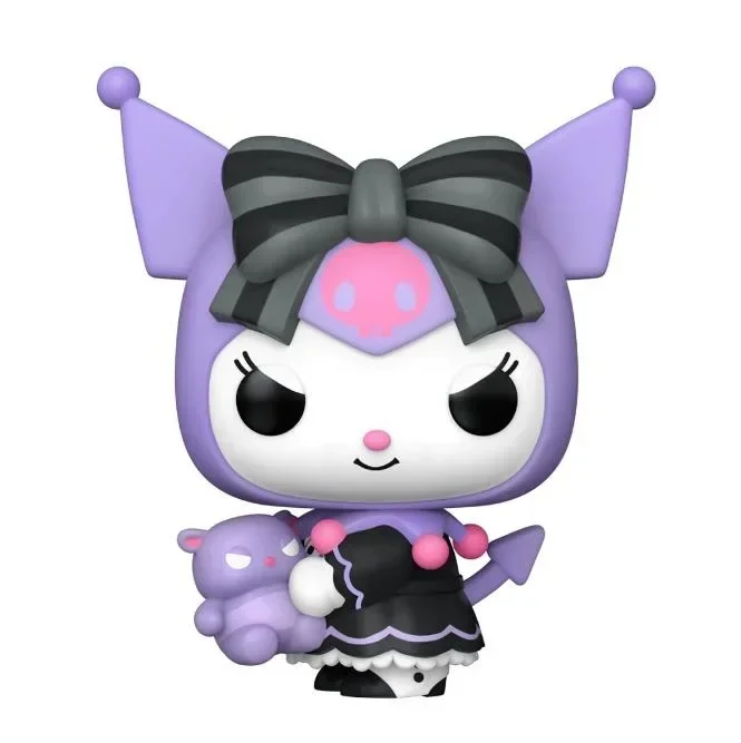 Funko POP Kuromi with Baku 63# KUROMI 55# Vinyl Dolls Action Figure HOT TOPIC EXCLUSIVE Model Toys for Children Birthday Gift