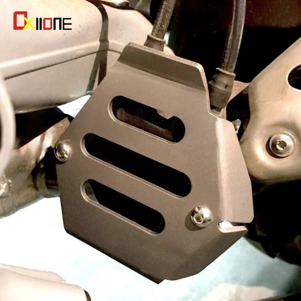 R1200GS RnineT Motorcycle Exhaust Flap Cover Protector pipe valve Guard For BMW R 1200 GS R RT 2010 2011 2012 2013 R1200 1200GS