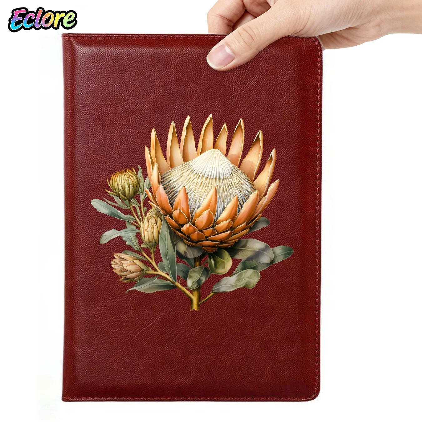 caderno-de-couro-pu-com-capa-personalizada-e-marcador-de-pagina-com-design-realista-de-flor-protea-perfeito-para-presente-escritorio-estudo-diario
