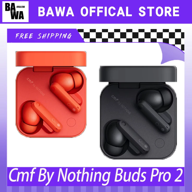 

Cmf By Nothing Buds Pro 2 Headphones Bluetooth Anc Noise Reduction Hifi Wireless Earphones Custom Earbuds For Outdoors Gifts