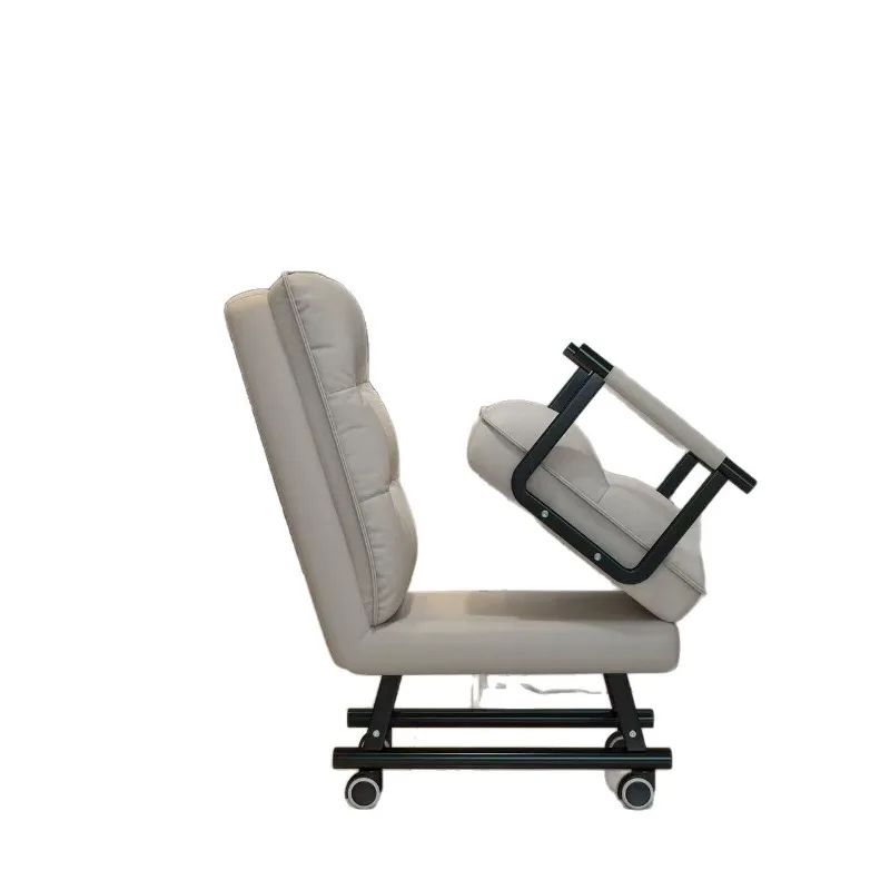 Office chair, single recliner, lunch break, nap artifact folding chair, computer chair,  dual-purpose lazy sofa chair